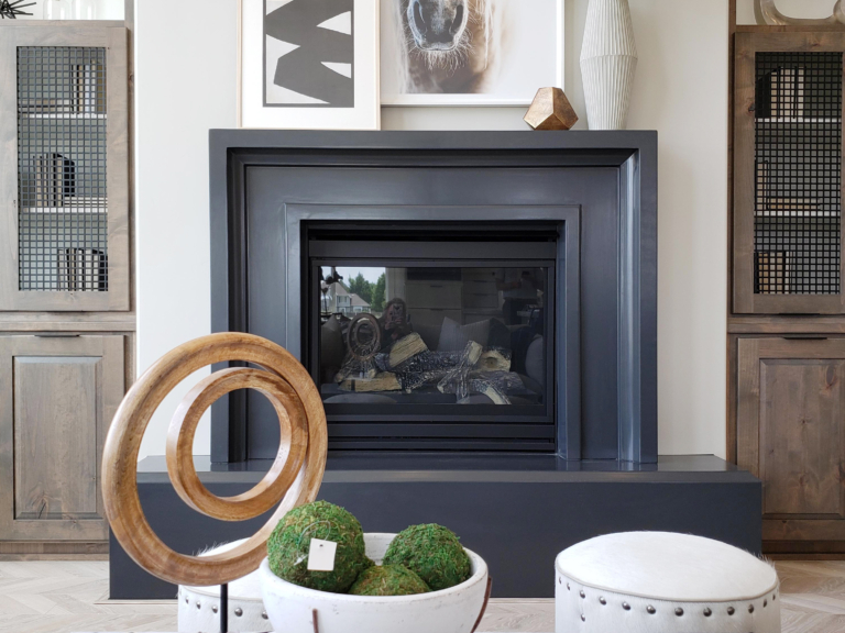 modern stone fireplace mantels