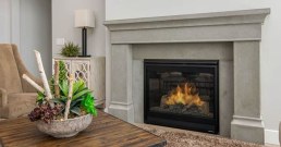 Custom fireplace mantel design