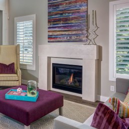 Durable Precast Concrete Mantel
